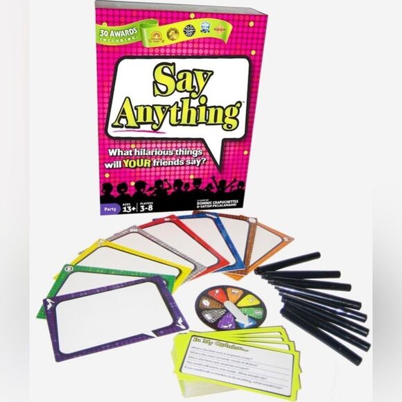 Say Anything Card Game Party Game. 3-8 Players. Age 13+. NEW. - Picture 4 of 6